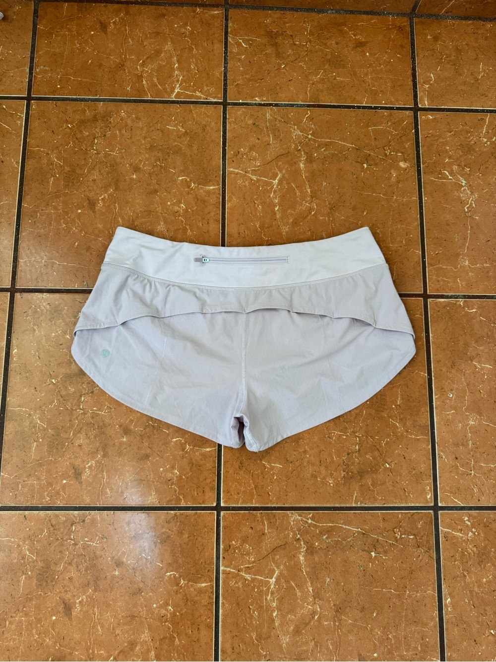 Lululemon Speed Up Shorts Women’s Size 10 Light Purple Athletic Running Gym